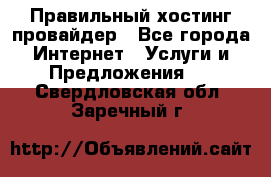 Правильный хостинг провайдер - Все города Интернет » Услуги и Предложения   . Свердловская обл.,Заречный г.
